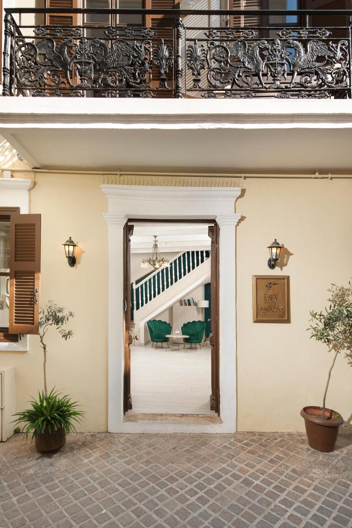 חאניה Elia Palazzo Hotel מראה חיצוני תמונה